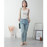 2x2リブチューブトップキャミ | atONE | 詳細画像47