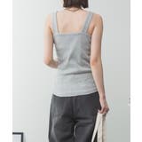 2x2リブチューブトップキャミ | atONE | 詳細画像5