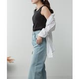 カップ付きコットンフライスタンクトップ | atONE | 詳細画像14