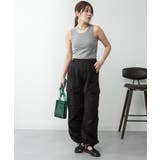 カップ付きコットンフライスタンクトップ | atONE | 詳細画像26