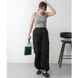 カップ付きコットンフライスタンクトップ | atONE | 詳細画像27