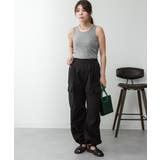 カップ付きコットンフライスタンクトップ | atONE | 詳細画像29