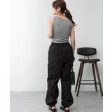 カップ付きコットンフライスタンクトップ | atONE | 詳細画像31