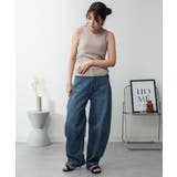 カップ付きコットンフライスタンクトップ | atONE | 詳細画像36