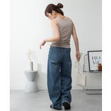 カップ付きコットンフライスタンクトップ | atONE | 詳細画像39