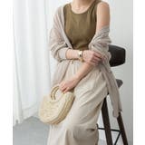 カップ付きコットンフライスタンクトップ | atONE | 詳細画像40