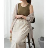 カップ付きコットンフライスタンクトップ | atONE | 詳細画像41