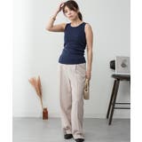 カップ付きコットンフライスタンクトップ | atONE | 詳細画像58