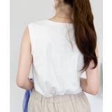 Vネックノースリーブトップス | atONE | 詳細画像20 