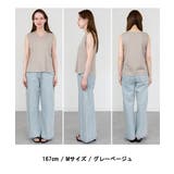 Vネックノースリーブトップス | atONE | 詳細画像28 
