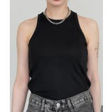 ランダムリブ アメリカンスリーブタンクトップ | atONE | 詳細画像1