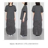 ボーダーパフスリーブトップス | atONE | 詳細画像33