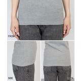 フレアーフレンチスリーブTシャツ | atONE | 詳細画像35