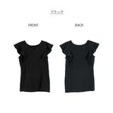 フレアーフレンチスリーブTシャツ | atONE | 詳細画像37