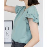 袖フレアノースリーブシャツ | atONE | 詳細画像9 