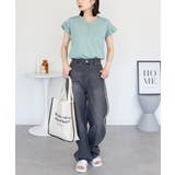 袖フレアノースリーブシャツ | atONE | 詳細画像12 