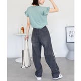 袖フレアノースリーブシャツ | atONE | 詳細画像14 