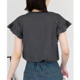 袖フレアノースリーブシャツ | atONE | 詳細画像17 