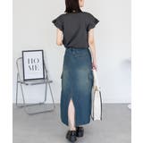 袖フレアノースリーブシャツ | atONE | 詳細画像21 