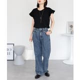 袖フレアノースリーブシャツ | atONE | 詳細画像33 