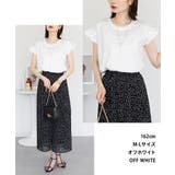 袖フレアノースリーブシャツ | atONE | 詳細画像40 