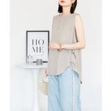 脇タックノースリーブトップス | atONE | 詳細画像12