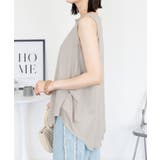 脇タックノースリーブトップス | atONE | 詳細画像13