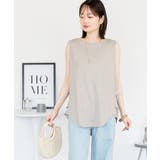 脇タックノースリーブトップス | atONE | 詳細画像14