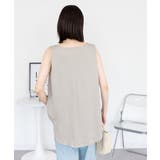 脇タックノースリーブトップス | atONE | 詳細画像15