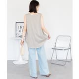 脇タックノースリーブトップス | atONE | 詳細画像18