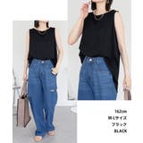 脇タックノースリーブトップス | atONE | 詳細画像19