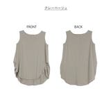 脇タックノースリーブトップス | atONE | 詳細画像25