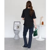 2×2リブ プチハイネック半袖Tシャツ | atONE | 詳細画像14