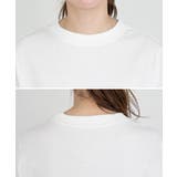 2×2リブ プチハイネック半袖Tシャツ | atONE | 詳細画像18