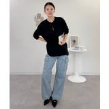 オーバーサイズ裾ラウンドカットソー | atONE | 詳細画像10 