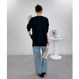 オーバーサイズ裾ラウンドカットソー | atONE | 詳細画像12 