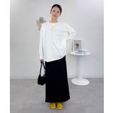 オーバーサイズ裾ラウンドカットソー | atONE | 詳細画像38 