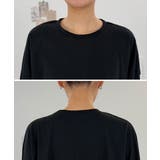 オーバーサイズ裾ラウンドカットソー | atONE | 詳細画像44 