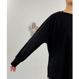 オーバーサイズ裾ラウンドカットソー | atONE | 詳細画像46 