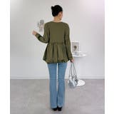 ペプラム切替バルーントップス | atONE | 詳細画像17 