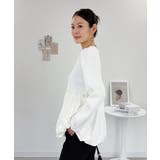 ペプラム切替バルーントップス | atONE | 詳細画像20 