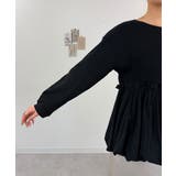 ペプラム切替バルーントップス | atONE | 詳細画像31 