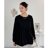 ペプラム切替バルーントップス | atONE | 詳細画像4 