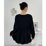 ペプラム切替バルーントップス | atONE | 詳細画像7 