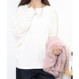 ドルマンスリーブボートネックTシャツ | atONE | 詳細画像19 