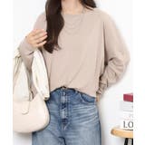 ドルマンスリーブボートネックTシャツ | atONE | 詳細画像4 