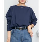 ドルマンスリーブボートネックTシャツ | atONE | 詳細画像42 