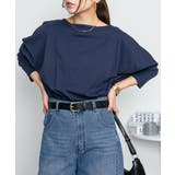 ドルマンスリーブボートネックTシャツ | atONE | 詳細画像43 