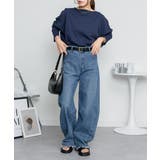 ドルマンスリーブボートネックTシャツ | atONE | 詳細画像46 