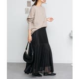 ドルマンスリーブボートネックTシャツ | atONE | 詳細画像54 